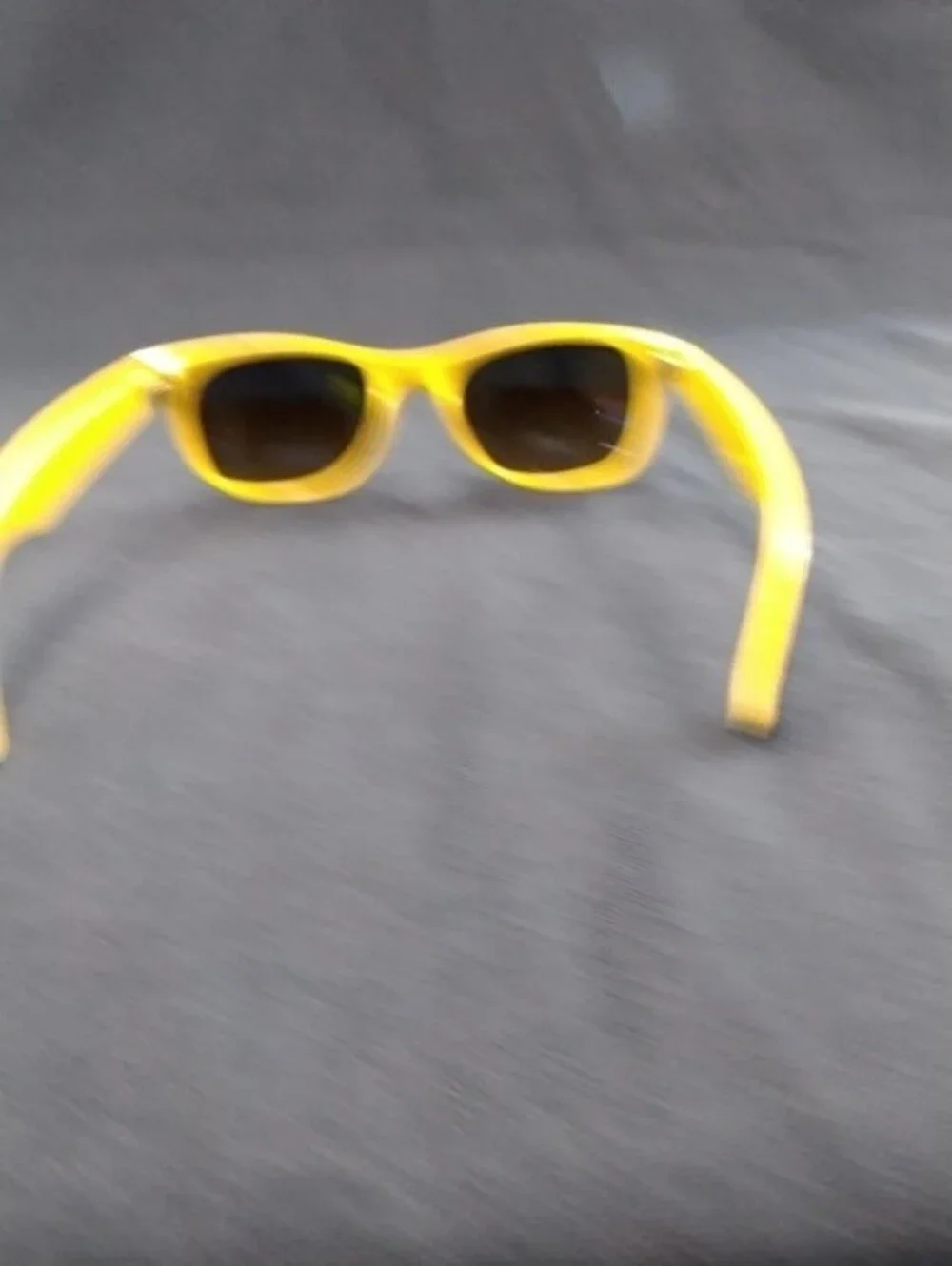 Ray-Ban Tortoiseshell Frame Sunglasses with Yellow Interior and Dark Lenses, RX.
